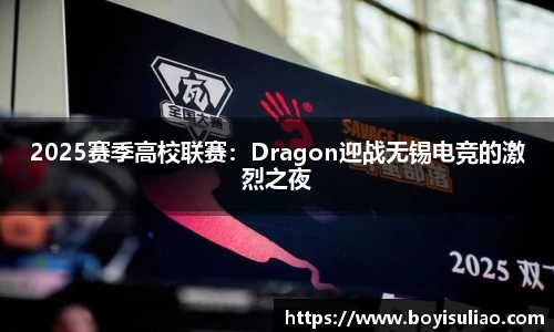 2025赛季高校联赛：Dragon迎战无锡电竞的激烈之夜